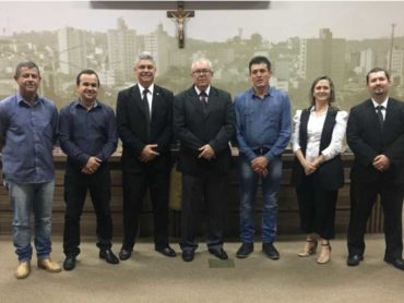 Diretoria da OAB na Câmara Municipal de Pouso Alegre